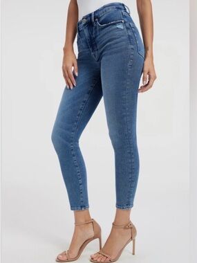 Good American Good Waist Crop Jeans NWT Size 2/26